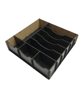 ÇEKMECE İÇİ AHŞAP PARA DÜZENLEYİCİ 25*25*6 CM T75