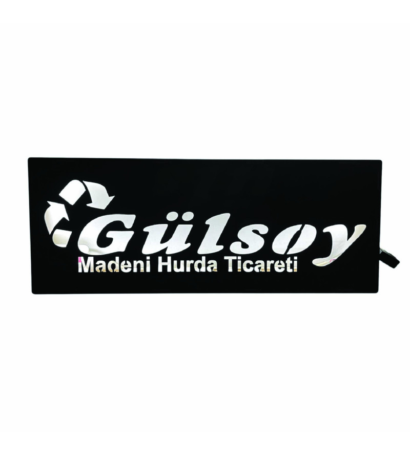 KİŞİYE ÖZEL IŞIKLI TABLO 103*40CM T90