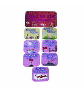 MİLLİ VE DİNİ BAYRAMLAR T86