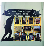 ATATÜRK KÖŞESİ DUVAR TABLOSU T72