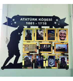 ATATÜRK KÖŞESİ DUVAR TABLOSU T72