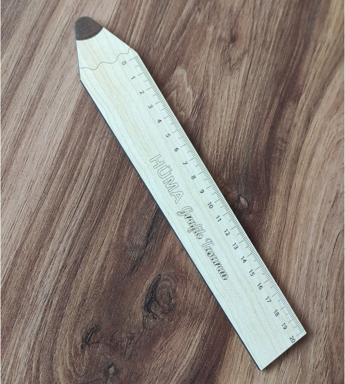 20CM KALEM CETVEL T363