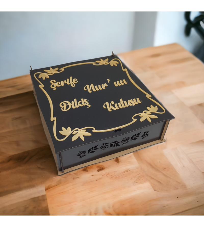 KUTU PLEKSİ DESENLİ 27*30*9CM T381