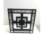 AVİZE PLEKSİ DESENLİ LEDLİ 45*45*25CM T403