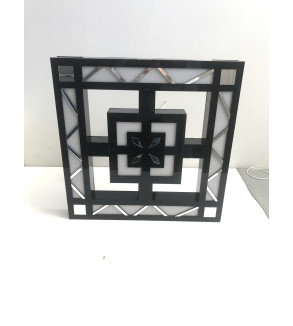 AVİZE PLEKSİ DESENLİ LEDLİ 45*45*25CM T403