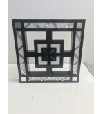 AVİZE PLEKSİ DESENLİ LEDLİ 45*45*25CM T403