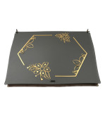 KUTU PLEKSİ DESENLİ 33*24*3CM T433