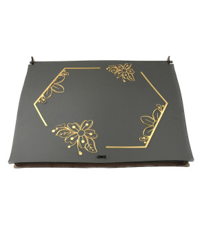 KUTU PLEKSİ DESENLİ 33*24*3CM T433