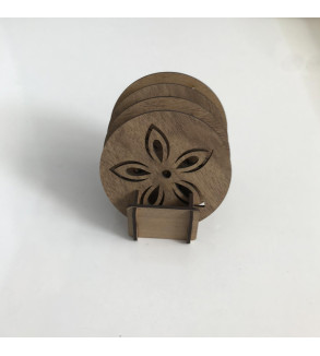 STANDLI 4'LÜ BARDAK ALTLIĞI T231