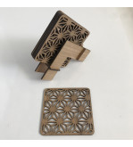 STANDLI 6'LI BARDAK ALTLIĞI T235