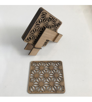 STANDLI 6'LI BARDAK ALTLIĞI T235