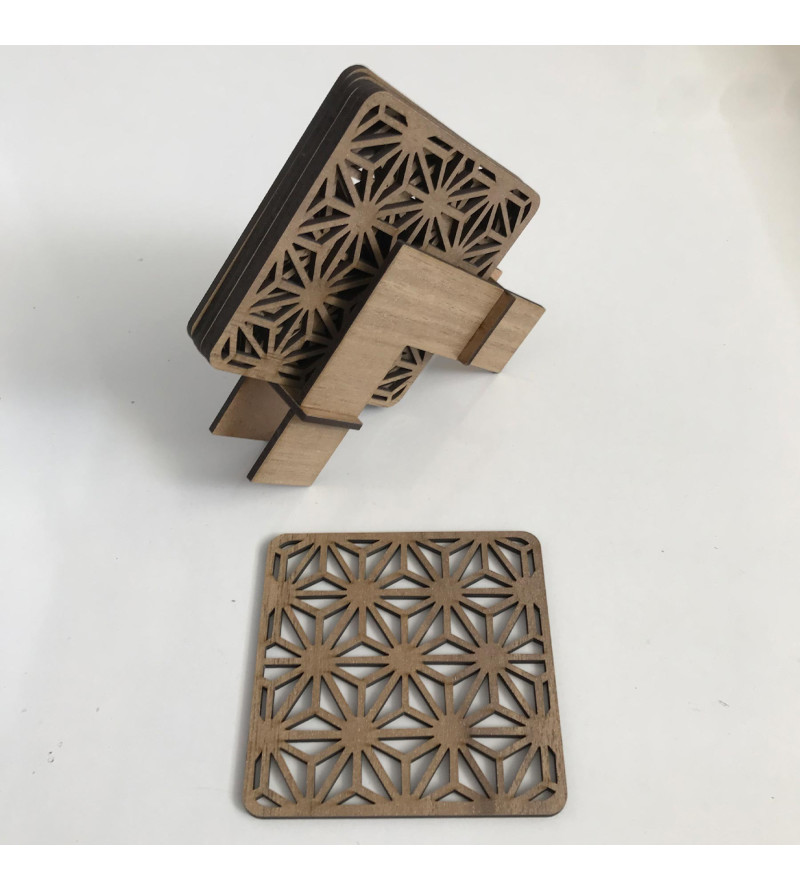 STANDLI 6'LI BARDAK ALTLIĞI T235