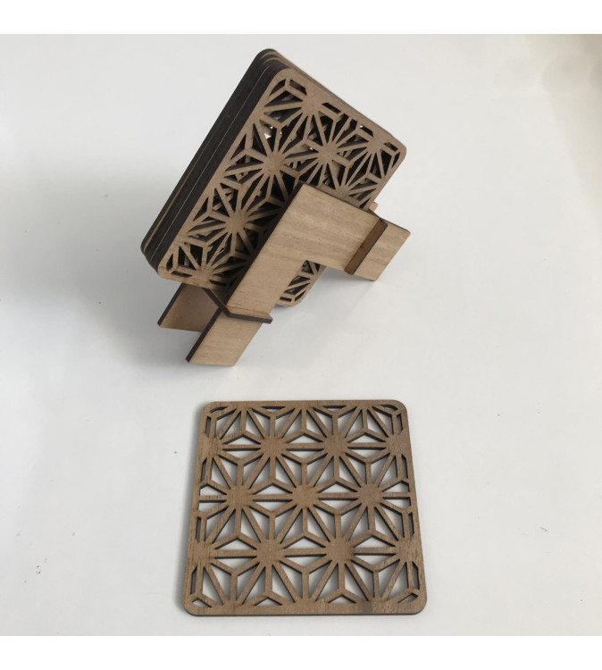 STANDLI 6'LI BARDAK ALTLIĞI T235