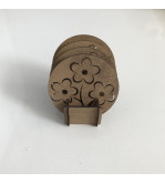 STANDLI 4’LÜ BARDAK ALTLIĞI T236