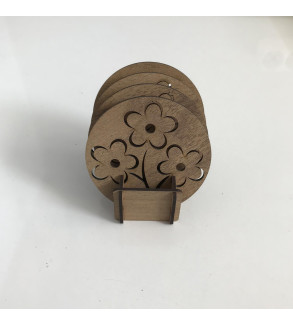 STANDLI 4’LÜ BARDAK ALTLIĞI T236