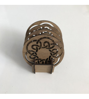 STANDLI 4’LÜ BARDAK ALTLIĞI T238