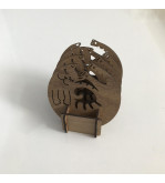 STANDLI 4’LÜ BARDAK ALTLIĞI T240