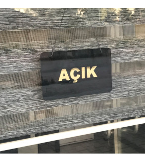 MAĞAZA AÇIK-KAPALI TABELA T213