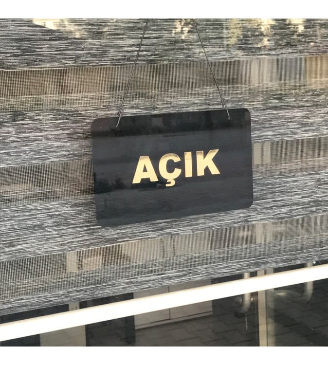 MAĞAZA AÇIK-KAPALI TABELA T213