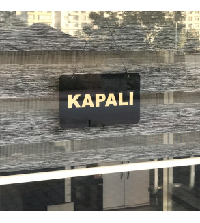 MAĞAZA AÇIK-KAPALI TABELA T213