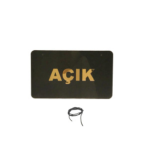 MAĞAZA AÇIK-KAPALI TABELA T213