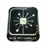 KUTU DUVAR SAATİ T259