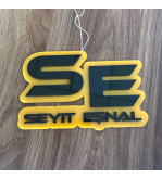 İSME ÖZEL DİKİZ AYNA SÜSÜ T276