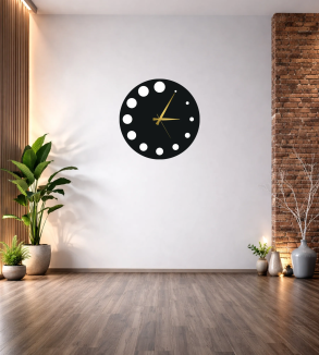 DELİKLİ DUVAR SAATİ T24
