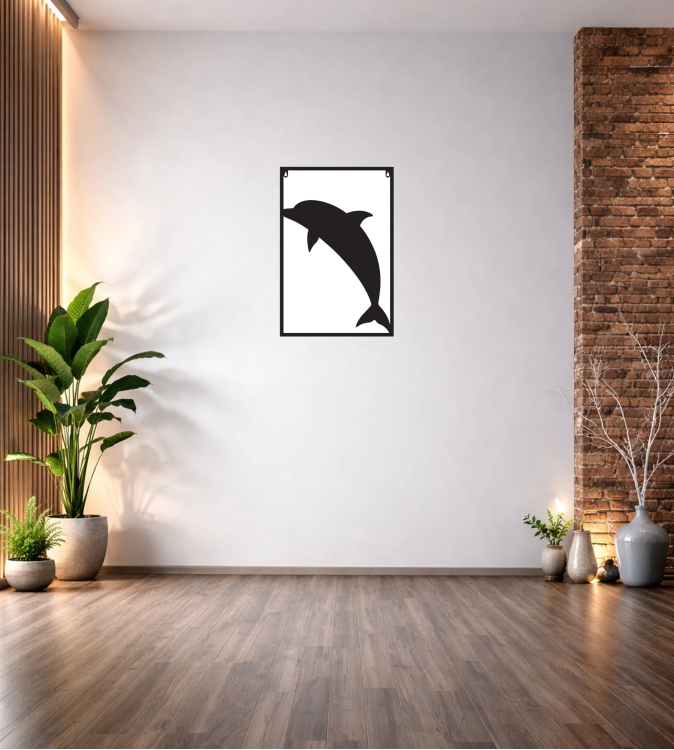 YUNUS BALIĞI DUVAR DEKOR TABLOSU T31