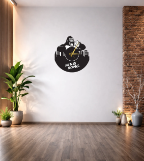 KİNG KONG DEKOR DUVAR SAATİ T42