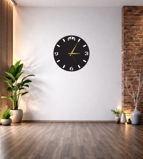 KARTAL BAŞLI DEKOR DUVAR SAATİ T45