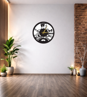 BARBER SHOP DEKOR DUVAR SAATİ T47