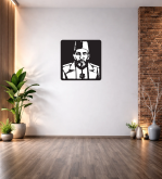 SULTAN ABDÜLHAMİT HAN SİLÜET DEKORATİF DUVAR TABLOSU T112