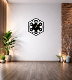 DEKORATİF DUVAR SAATİ T114