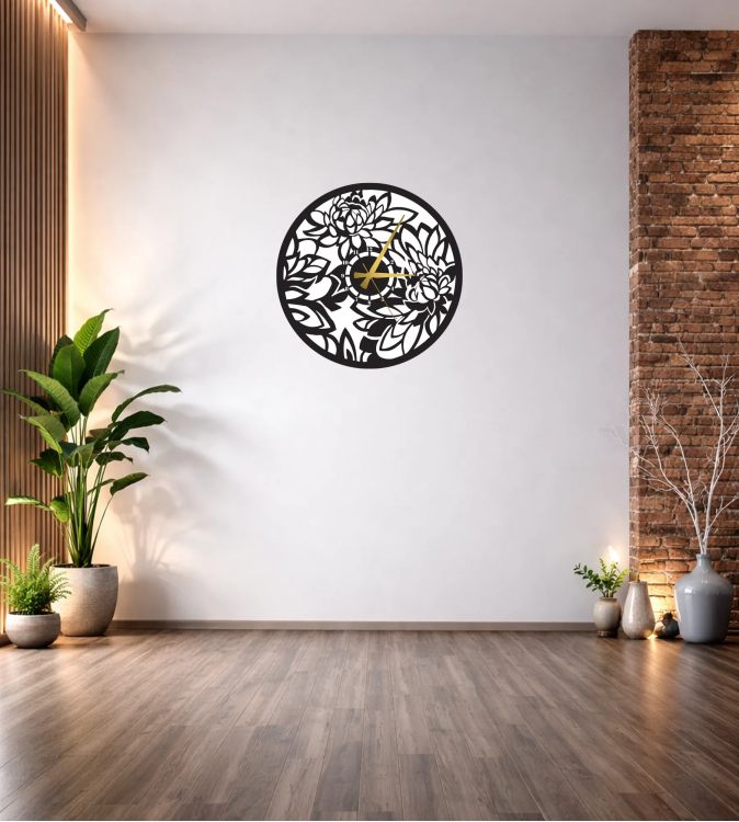 DEKORATİF DUVAR SAATİ T115