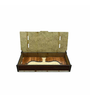 BIÇAK STANDLI KUTU 176*76*108MM T77