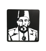 SULTAN ABDÜLHAMİT HAN SİLÜET DEKORATİF DUVAR TABLOSU T112