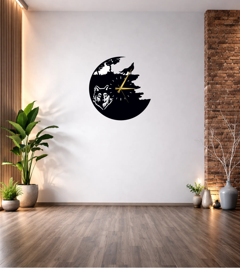 KURT DEKORATİF DUVAR SAATİ T117