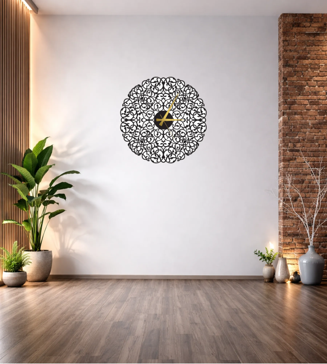 DEKORATİF DUVAR SAATİ T119