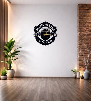 MANCHESTER UNİTED DEKOR DUVAR SAATİ T120