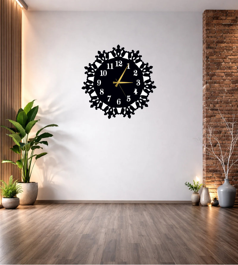 DEKOR DUVAR SAATİ T123