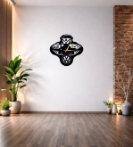 VOLKSWAGEN DEKOR DUVAR SAATİ T124