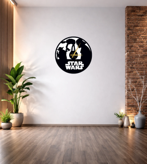STAR WARS DEKOR DUVAR SAATİ T126
