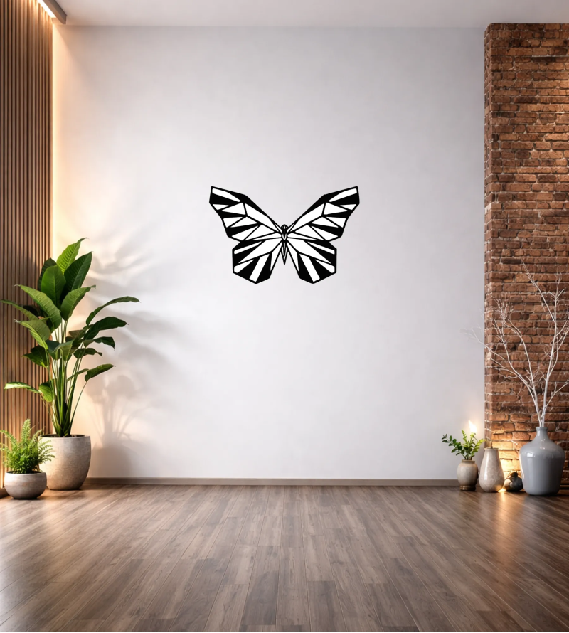 KELEBEK DEKOR DUVAR TABLOSU T137