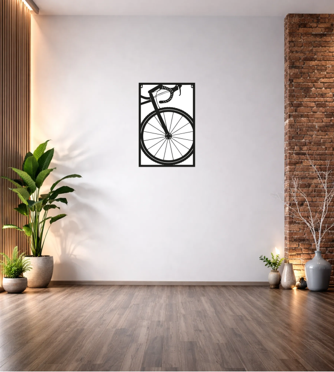 BİSİKLET DEKOR DUVAR TABLOSU T144