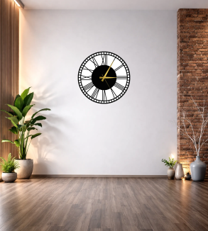 ROMA RAKAMLI DEKOR DUVAR SAATİ T146