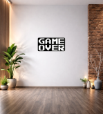 GAME OVER DEKOR DUVAR TABLOSU T148