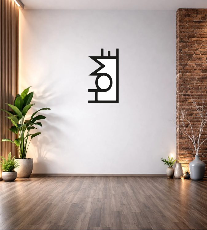 HOME YAZI DEKOR DUVAR TABLOSU T155