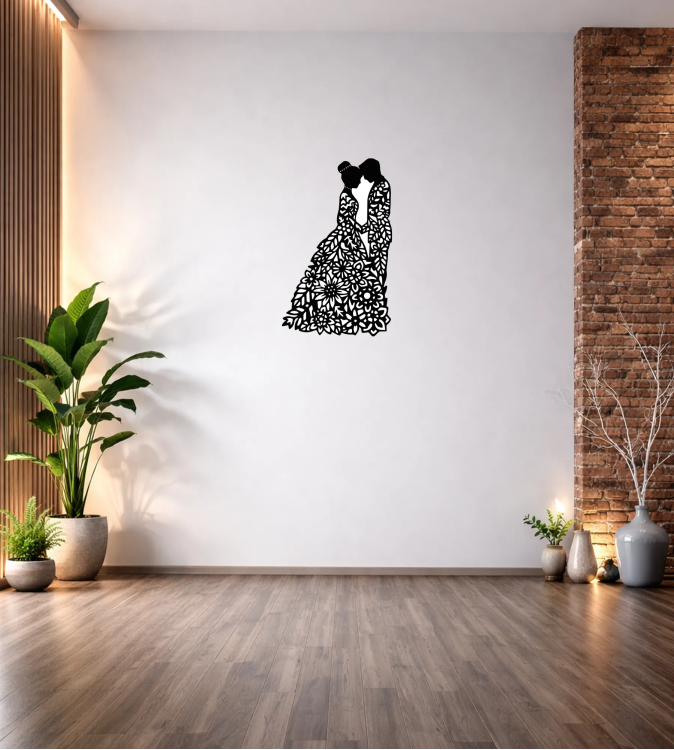 GELİN DAMAT DEKOR DUVAR TABLOSU T157