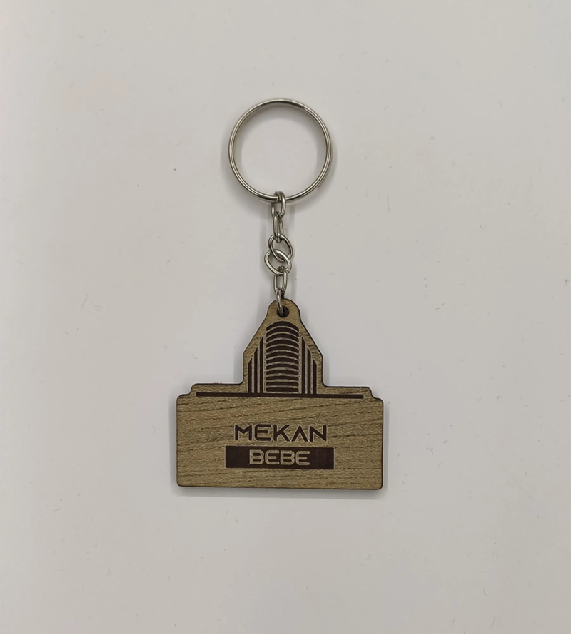 BİNA LOGOLU ANAHTARLIK T158